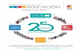 Folleto Sem de la Educación 2017 180x254 esp BAJA · de 130.000 estudiantes, padres y madres, profesores, orientadores, responsables de centros educativos ... e intercambio de experiencias