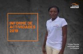 INFORME DE ACTIVIDADES 2019 · la solidaridad interterritorial al donar dos equipos fotovoltaicos en desuso de las escuelas uruguayas a dos orfanatos de la República Democrática