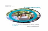 Llanogrande - EAFIT€¦ · Curso: Aplicación de conceptos de Lean Construction 32 horas Objetivo: Presentar los conceptos básicos de la filosofía Lean Construction como estrategia