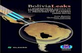 Bolivialeaks CoNTRa el PRoCeso De CaMBio (2006-2010)biblioteca.clacso.edu.ar/clacso/se/20160721111214/BoliviaLeaks.pdf · Jessica suárez Mamani loreta Tellería escobar iván Fernando