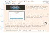 Researcher Academy Registro - BIBLIOTECA CENTRALbiblioteca.pedagogica.edu.co/wp-content/...SCOPUS.pdf · Elsevier como ScienceDirect, Scopus y Mendeley. 2. En caso de no tener cuenta,