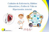 Cuidados de Enfermería, Hábitos Alimenticios y Estilos de ......2020/04/14  · Alimenticios y Estilos de Vida en Hipertensión Arterial. PRESI ÓN ARTERIAL Consiste en la relación