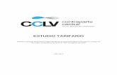 Estudio Tarifario CCLV, Contraparte de Valores CCLV 2014.pdfESTUDIO TARIFARIO Estudio realizado de acuerdo a disposición de la Superintendencia de Valores y Seguros de Chile, contenida