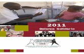2011 - Sotermun solidario … · formación y organización previas al II Congreso Afri-cano de la CSI-Africa y, culminación de las obras de restauración y modernización de la