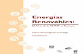 Universidad Nacional Autónoma de Méxicomigj/pub/Energias_Renovables_25anosCIE.pdf · Laboratorio de Energía Solar, hasta lo que hoy es el Centro de Investi-gación en Energía