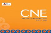CNE...CNE Balance y perspectivas 2002 · 2008 Consejo Nacional de Educación Marzo de 2008 La elaboración de este documento fue encomendada a Santiago Pedraglio. Su contenido fue