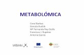 METABOLOMICS Met ID ES [Modo de compatibilidad] · • Validación de biomarcadores 5.Sesiones prácticas ... Definición de Metabolismo El grupo completo de procesos (bio)químicos