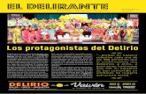 Los protagonistas del Deliriodelirio.com.co/images/publicaciones/delirio_periodico_delirante_41.pdf · El argentino Marcelo Franco, director de la maestría de Periodismo de la ICESI,