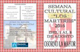 EXPOSICIONES - Osornoosorno.es/files/2013/08/Triptico-martires-2016-ayto.pdf · 2016-07-23 · exposiciones expo en red “tarde de toros” del 10 al 30 de julio de 11:00h a 13:00h