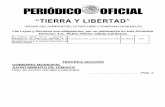 “TIERRA Y LIBERTAD” - periodico.morelos.gob.mxperiodico.morelos.gob.mx/periodicos/2018/5654_3A.pdf · El día 31 de mayo 2017 se firmó el convenio de ... Jornadas de Reforestación