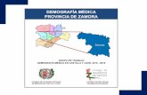 DEMOGRAFÍA MÉDICA PROVINCIA DE ZAMORA...DEMOGRAFÍA MÉDICA EN CASTILLA Y LEON. 2016 - 2018 CONSEJO DE COLEGIOS OFICIALES DE MÉDICOS DE CASTILLA Y LEON. ILUSTRE COLEGIO OFICIAL