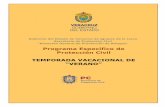 Programa Específico de Protección Civil TEMPORADA VACACIONAL DE … · 2019-07-18 · “El Tajín (Bien Cultural)”; El Ritual de los Voladores de Papantla; El Centro de las Artes