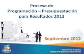 Proceso de Programación Presupuestación para ... - Pueblapresupuesto.puebla.gob.mx/sppr/Content/formatosconvocatoria2012… · PEF Cuenta Pública Informes Trimestrales Informe