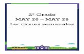 2° Grado MAY 26 – MAY 29 Lecciones semanales€¦ · 2˚ Grado Lección de recursos educativos del Distrito Escolar de Pasco Semana 7 Lección: Leer gráficas de barras horizontales