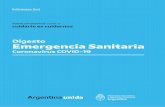 Ediciones Saij - Infoleg · digesto emergencia sanitaria coronavirus coVid-19 | 11 Normativa actualizada al 20/03/2020 MINISTERIO DE JUSTICIA Y DERECHOS HUMANOS. DIRECCIÓN NACIO-NAL