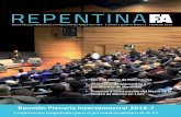 Reunión Plenaria Intersemestral 2018-2 · • Reunión Plenaria Intersemestral 2018-2. Conferencias magistrales para el personal académico de la Facultad de Arquitectura • Muestra