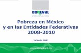 Julio de 2011 - coneval.org.mx · 3.5 0.0-5.0 -4.0 -3.0 -2.0 -1.0 0.0 1.0 2.0 3.0 4.0 Fuente: estimaciones del CONEVAL con base en el MCS-ENIGH 2008 y 2010 Pobreza extrema Población
