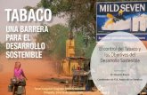 El control del Tabaco y los Objetivos del Desarrollo ... · El control del Tabaco y los Objetivos del Desarrollo Sostenible Dr. Eduardo Bianco Coordinador de FCA, Region de las Americas