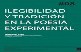ILEGIBILIDAD Y TRADICIÓN EN LA POESÍA EXPERIMENTAL«La poesia experimental catalana des de 1970. Dinamicitat en el camp literari: contactes i contextos» (FFI2012-34722), financiado