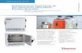 Refrigeradores bajo mesa de uso general en laboratorio ...tools.thermofisher.com/content/sfs/brochures/GP... · 1. El rendimiento es nominal y las unidades individuales pueden variar.