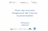 Plan de Acción Regional de Carne Sustentable Chaco 2019 · buenas prácticas productivas, para mejorar la percepción común sobre la producción agropecuaria, y su rol en la economía