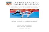 EL PROCESO DE RETIRADA DEPORTIVA EN LOS …diposit.ub.edu/dspace/bitstream/2445/125488/1/TFM-DEE_BenesIbanez.pdfEl proceso de retirada deportiva en los deportistas de élite de taekwondo