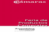 Feria de Productos Camerales · Feria de Productos Camerales - Autodiagnóstico CAMERNO A V 22 Autodiagnóstico de la RSE 23 Catálogo personalizado de servicios a empresas y usuarios