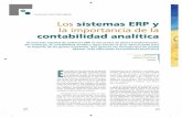 Los sistemas ERP y la importancia de la contabilidad analíticapdfs.wke.es/3/1/8/6/pd0000023186.pdf · 2009-01-07 · la importancia de la contabilidad analítica El mercado español