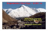 Adrian Gauna (Argentina) Julver Eguiluz Castro (Peru ... Oyu...• Es la 6ta montaña más alta del mundo, ubicado a poca distancia al oeste de la montaña más alta del mundo, el