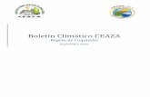 Boletín Climático CEAZAboletin.ceazamet.cl/images/boletin/boletin.ceazamet.2016... · 2018-06-13 · El trimestre Septiembre-Octubre-Noviembre será un trimestre neutro (58%) o