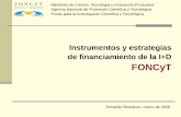 Instrumentos y estrategias de financiamiento de la I+D FONCyTbibliotecadigital.cin.edu.ar/bitstream/123456789/2155/5/Instrumento… · Instrumentos y estrategias de financiamiento
