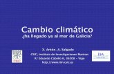 Cambio climáticoclimantica.org/descargas/resource/ha_llegado_ya_al_mar...evidencias del cambio climático acidiﬁcación de las aguas marinas descalciﬁcación en Galicia: el caso