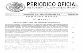 PERIODICO OFICIAL 6 DE OCTUBRE - Guanajuatosanluisdelapaz.guanajuato.gob.mx/files/transparencia/I/DISPOSICIO… · Fundado el 14 de Enero de 1877 Registrado en la Administración