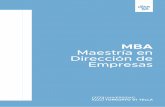 MBA Maestría en Dirección de Empresasde Argentina en Fortaleza Académica y Producción de Conocimiento (n.˚ 6 y n.˚ 7 en Latinoamérica, respectivamente) N.o 1 Fuente: ranking