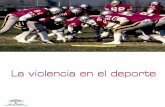 CONSEJERÍA DE TURISMO, COMERCIO Y DEPORTE · 2009-07-16 · violencia en los encuentros deportivos, solicitando a la Comisión de Juventud, Cultura y Deporte la elaboración de un