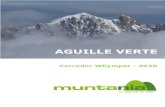 Corredor Whymper - 2020 zERMATT - Muntania Outdoors€¦ · Punta Lachenal (PD, 40-45º) o la Arista de los Cósmicos (II/AD) mixto. Día 2. Mont Blanc de Tacul (4.248 m). Vía Contamine-Grisolle