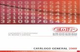 CATÁLOGO GENERAL 2008 - Interempresas... catÁlogo general 2008 contadores y dispositivos de medida y control contadores mecÁnicos contadores electromecÁnicos contadores electrÓnicos
