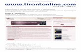 Guía de usuario Tirantonline.com  · 2015-10-22 · 4 Guía de usuario Tirantonline.com El Buscador general ofrece distintas opciones de búsqueda: Con todas las palabras Este tipo