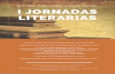 Presentación Jornadas Literarias · de las máximas figuras del modernismo poético canario y quien da nombre a nuestro centro, el IES Saulo Torón, inaugurado en el curso 1969/1970.