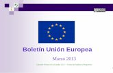 Boletín Unión Europea - Instituto Español de Estudios ... · 1.- JIFE advierte de la amenaza de las drogas de diseño. 2.- Manual de Tallin sobre el Derecho Internacional aplicable
