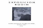 Exposicion Rodin - Wikimedia€¦ · Bajo los auspicios de la "Asociación Amigos del Museo'' pre- sentamos la Exposiciónde un importante conjunto de obras del escultor Rodin, las