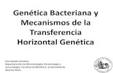Genética Bacteriana y Mecanismos de la Transferencia ... · Genética Bacteriana y Mecanismos de la Transferencia Horizontal Genética Dra Daniela Centrón Departamento de Microbiología,