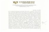 CONGRESO€¦ · CONGRESO DE LA REPÚBLICA COMISIÓN DE SEGURIDAD ALIMENTARIA CONGRESO DE LA REPÚBLICA GUATEMALA, C.A. Acta No. 22 -2019 En la ciudad de Guatemala, siendo las ocho