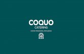 COCINA TRADICIONAL PARA BODAS - Catering Coquo · catering integral para que este día se convierta en lo que siempre habíais deseado junto con los más queridos. BODAS Ha llegado