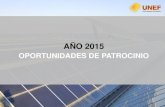 Presentación - UNEF...día del sector fotovoltaico, las energías renovables, las otras energías y la economía en general del país. Este boletín se distribuye a todos los socios