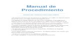 Manual de Procedimiento - WordPress.comManual de Procedimiento ACERCA DEL TRABAJO PARA CADA COMITÉ • Se requiere (2) discursos de apertura en español y en inglés, en español