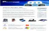 Atlantis Manager PMS · Publicidad, ERP, Control de Accesos y Videovigilancia. ... Un sistema de gestión hotelera integral Ventajas Tecnología JAVA Atlantis Manager está desarrollado
