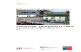 Informe Anual “Laboratorios FV para la Capacitación y Demostración”€¦ · Capacitación y Demostración” 2015 . Edición: Deutsche Gesellschaft für Internationale Zusammenarbeit