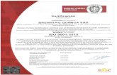 brenntag · C/ Valportillo Primera 22-24, Edificio Caoba, POI. Ind. La granja, 28108 Alcobendas — Madrid, Spain ENAC CERTIFICACIÓN NO . BUREAU VERITAS Certification 1828 Certificación