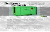 INDUSTRIAL AIR COMPRESSOR STRIAL AIR COMPRESSOR 40 - … · 2015-06-19 · Sullivan-Palatek 1201 W US Hwy 20 Michigan City, IN 46360 'LVWULEXWHG %\ 3+ ); info@palatek.com Electric